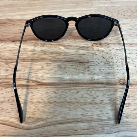 Sungait Vintage Round Black Sunglasses 1567 52-20-140 Men’s Unisex - Picture 6 of 9